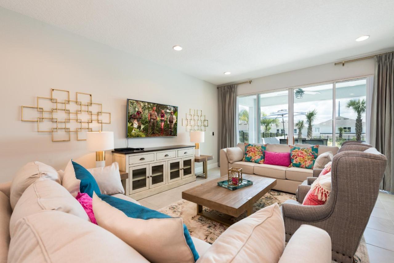 Vibrant Home By Rentyl Near Disney With Private Pool, Foosball Table & Resort Amenities - 7418M 올랜도 외부 사진